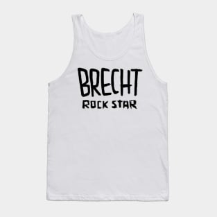 Brecht, Rock Star Bertolt Brecht Tank Top